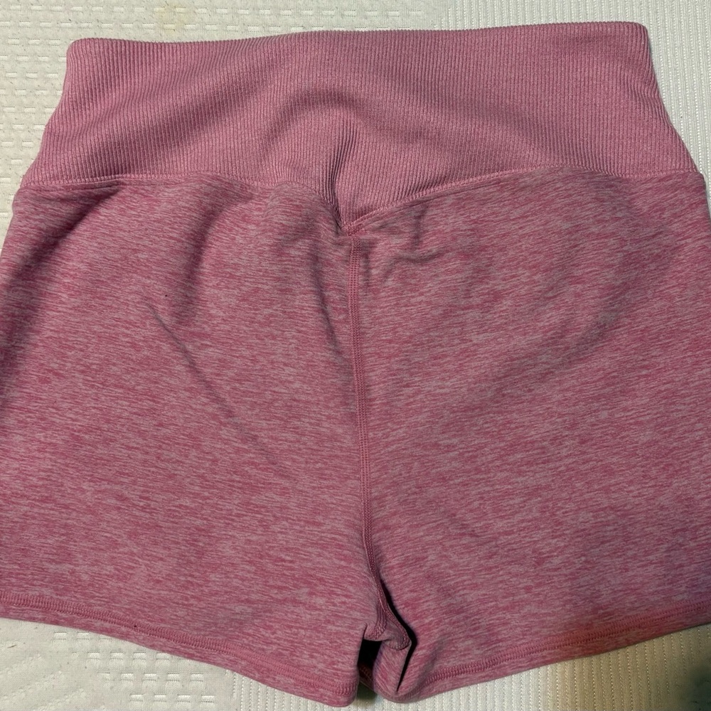 Alo Pink Shorts - Picture 2 of 4